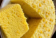 Bolu Jagung Kukus, Lembut, Harum dan Mudah Dibuat