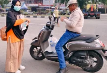 Kualitas Udara Memburuk, Dinkes Siak Bagikan 119.500 Masker Gratis