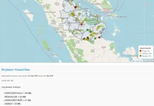 sebanyak 2.395 Hotspot Kepung Sumatra, Riau Capai 176 Titik