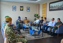 Wakil Wali Kota Sambut Kunjungan Kerja TNI AU