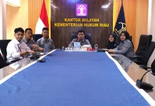Perkuat Partisipasi Publik,Kemenkum Riau Ikuti Diskusi Strategi Kebijakan