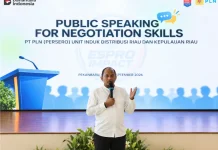 PLN Riau-Kepri Asah Public Speaking Insan PLN
