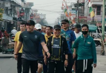 Titik Karhutla Nol, Kapolres Meranti dan Bupati Jalan Pagi Bersama