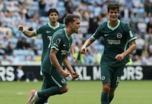 Brighton Pesta Gol, Coventry City Dibungkam 5-0 di Ricoh Arena
