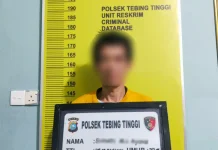 Polsek Tebing Tinggi Berhasil Ringkus Pelaku Curanmor di Jalan Imam Bonjol