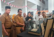 Pameran Naskah Kuno Meriahkan Hari Kunjung Perpustakaan Kota Pekanbaru