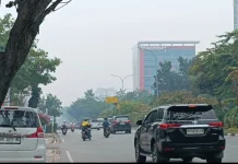 Kabut Asap Selimuti Pekanbaru, Diduga Terbawa Angin dari Wilayah Selatan