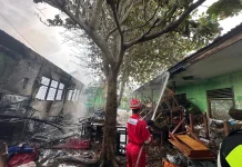 Respon Cepat Laporan, PPN Kilang Dumai Bantu Padamkan Kebakaran Kelas MAN 1 Dumai