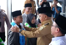 Bupati Asmar Sambut Empat Wakil Riau Asal Meranti usai Berlaga di MTQ Nasional