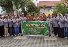 Kontingen Porsenijar PGRI Meranti Siap Raih Prestasi di Kabupaten Siak