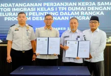 Dumai Perkuat Pengawasan lewat Desa Binaan Imigrasi