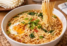 Kangen Mie Instan tapi Lagi Diet, Coba Versi Jamur Enoki