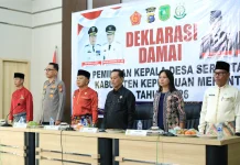 Deklarasi Damai Pilkades Serentak Meranti, Cakades Diminta Jaga Kondusifitas