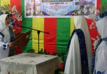 Katerina Kukuhkan Pengurus BKMT Kecamatan Kuindra