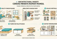 Jangan Biarkan Rumah Kecil Terasa Sempit, Coba Trik Ini