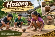 Hoseng, Jejak Permainan Kayu dari Rambah yang Mulai Sunyi