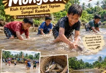 "Mongoca", Riuh Keriangan dari Tepian Sungai Rambah