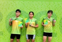 Tiga Atlet Triathlon Pekanbaru Raih Medali di Bintan