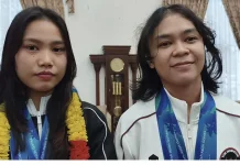 Atlet Takraw Riau Wan Annisa dan Choirunnisa Bidik Final di Ajang Internasional