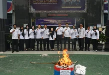 Kanwil Kemenkum Riau Musnahkan Arsip Fisik Fasilitatif Tahun Anggaran 2026