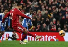 Liverpool Gilas Brighton, Lolos Babak Kelima Piala FA