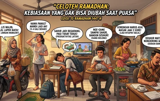 Kebiasaan yang Tidak Bisa Diubah saat Bulan Ramadhan