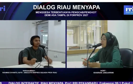 Pengprov Squash Riau Gesa Pembentukan Pengcab jelang Porprov