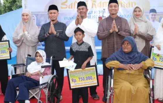 Dinsos Pekanbaru Salurkan Alat Bantu untuk Warga Kurang Mampu