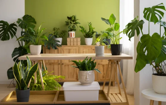 Keajaiban Tanaman Hijau  di dalam Rumah