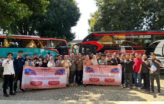 Ratusan Mahasiswa Riau di Jabodetabek-Yogyakarta Ikuti Mudik Gratis Balek Besamo