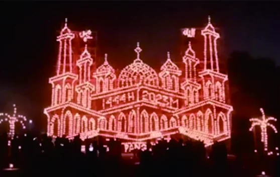 Pesona Festival Lampu Colok Riau Menyambut Lebaran