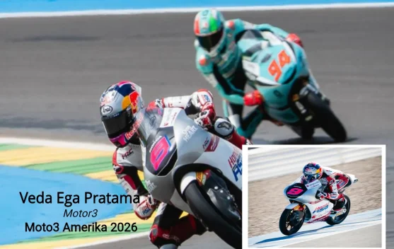 Veda Ega Crash Tragis, Klasemen Moto3 Berubah Drastis