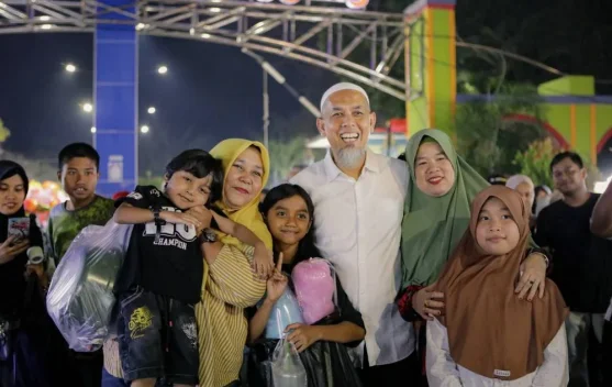 Wali Kota Dumai Bersama Keluarga Sapa Hangat Masyarakat di Semarak Dumai Expo 2026