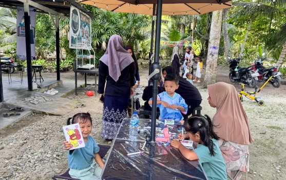 Titik Temu Rohul Gelar Mom n Kids Book Party untuk Ibu dan Anak