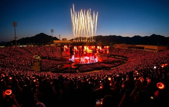 Fenomena Global BTS Guncang Sun Bowl Stadium El Paso