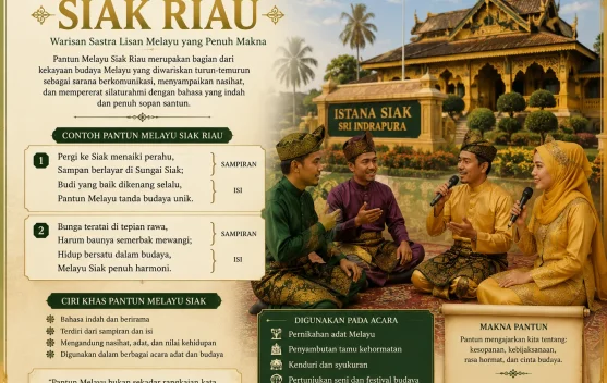 Pantun Melayu Siak Riau, Warisan Sastra Lisan yang Menjaga Marwah Budaya Melayu