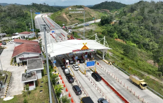 Libur Panjang Kenaikan Yesus Kristus, Kendaraan Melintasi Tol di Riau Meningkat