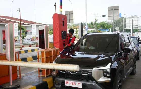 Arus Balik Libur Panjang, Trafik Tol Pekanbaru–XIII Koto Kampar Melonjak Tajam