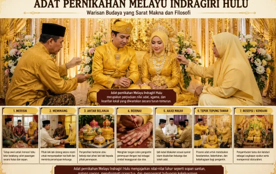 Menjaga Tradisi Pernikahan Melayu Indragiri Hulu dari Generasi ke Generasi