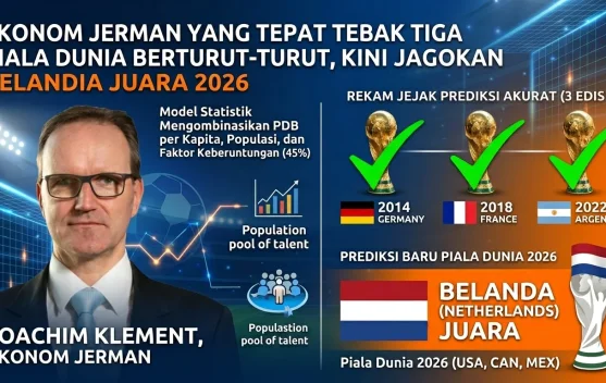 Ekonom Jerman yang Tepat Tebak 3 Piala Dunia Berturut-turut Kini Jagokan Belanda