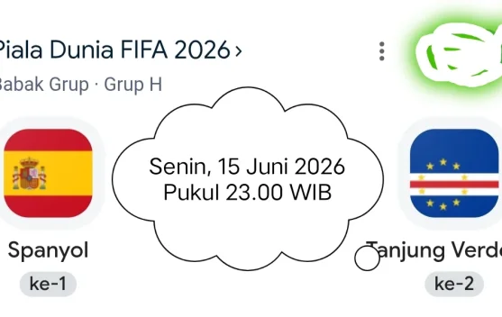 Spanyol Tantang Debutan Tanjung Verde di Laga Perdana Grup H Piala Dunia 2026