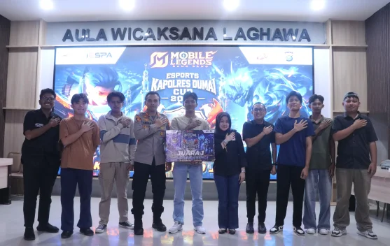 Kapolres Dumai Siapkan Juara Esport ke Ajang Polda Riau