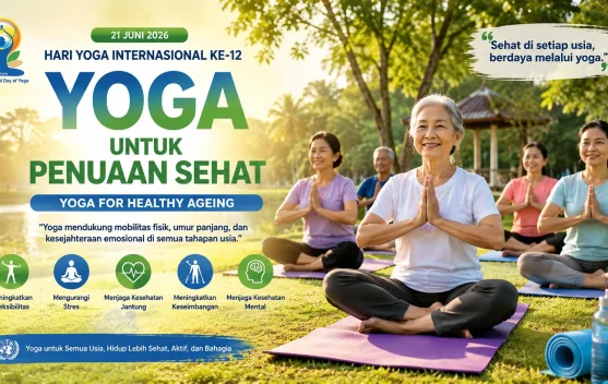 Yoga untuk Penuaan Sehat, Pesan Penting Hari Yoga Internasional 2026