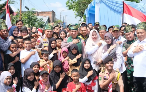 Kapolri Resmikan 80 Jembatan Merah Putih Presisi di Riau, Total Capai 110 Unit
