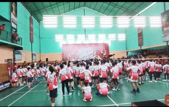 Ratusan Atlet Muda Bulutangkis Bersaing Dapatkan Beasiswa PB Djarum di Pekanbaru