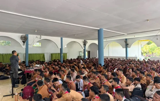 Satgaswil Riau Edukasi Ratusan Pelajar SMAN 3 Pekanbaru Soal Ancaman Paham IRET