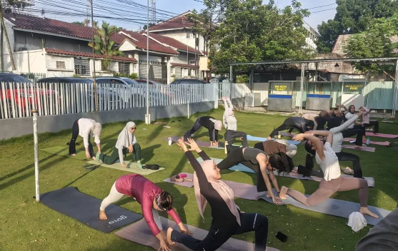 Tren Yoga di Pekanbaru Kian Diminati Generasi Muda
