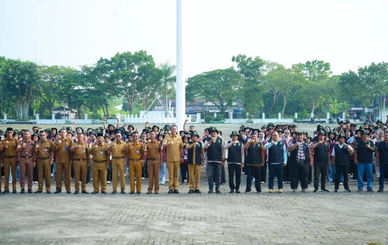 Bupati Asmar Lepas 450 Mahasiswa KKN IAIN Datuk Laksamana Bengkalis