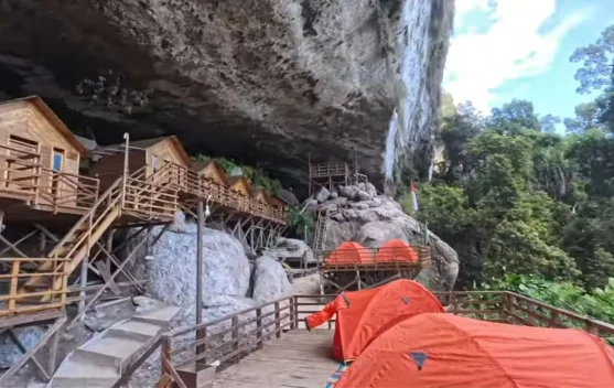 Batu Tilam Kampar Keindahan Gua, Tebing, dan Air Terjun