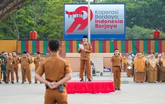 Wako H. Paisal Pimpin Upacara HUT Koperasi ke-79 di TBG